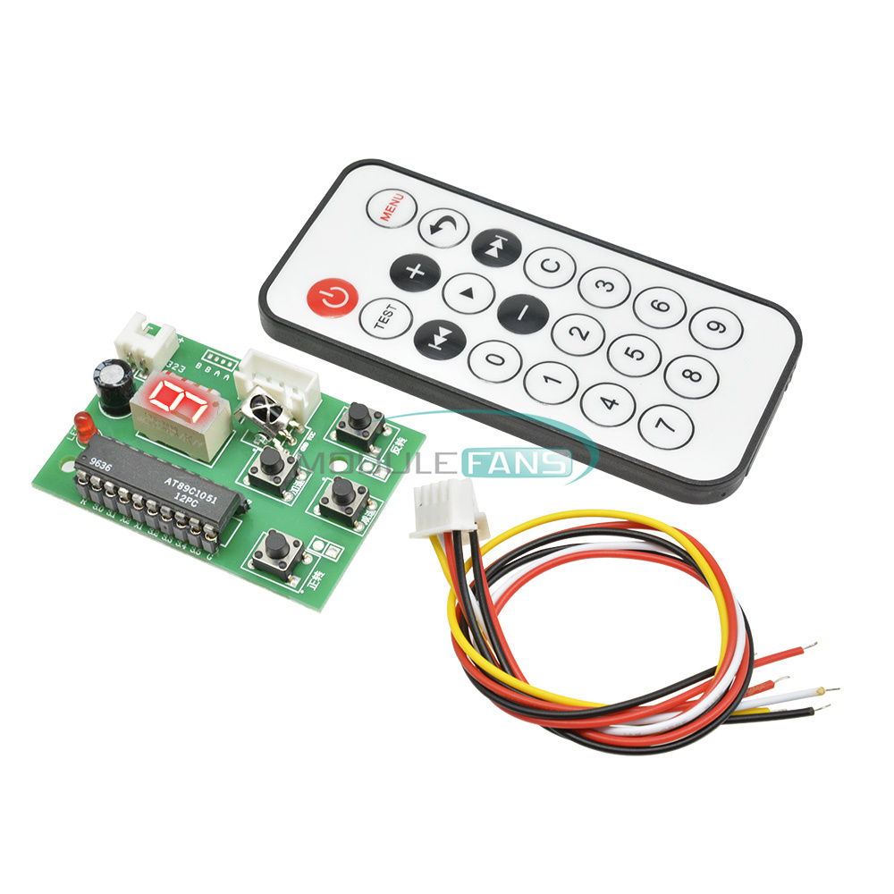 Remote Control Adjustable 3V-24V 5v Speed Stepper Motor Driver Controller Board