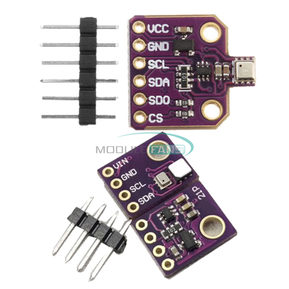 GY-21P BMP280 SI7021 Atmospheric Pressure Sensor BME680 Temperature Humidity