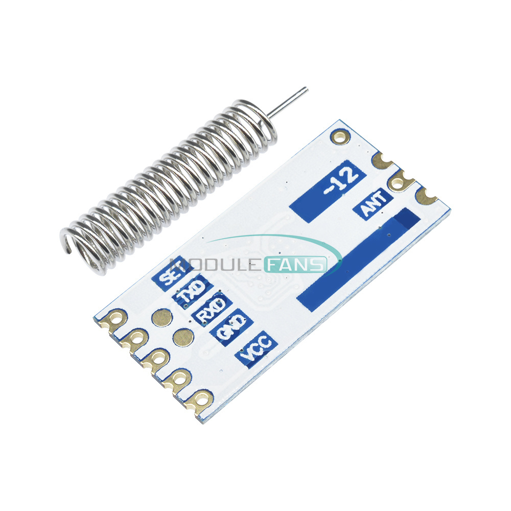 1//5//10PCS 433Mhz HC-12 SI4463 Wireless Serial Port Module 1000m Repl Bluetooth