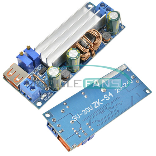 80W DC-DC 2-24V to 3-30 Step Up Module High Power USB Constant Voltage Converter