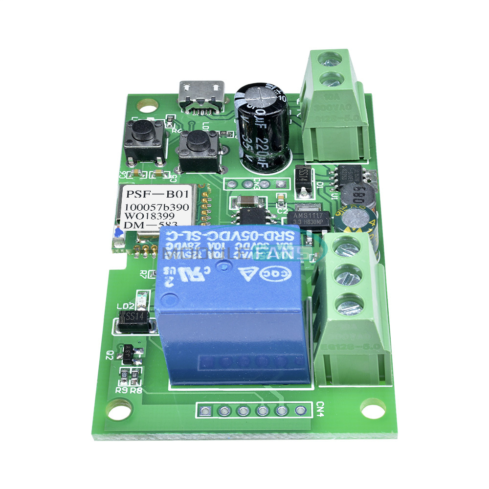 Sonoff WiFi Wireless Smart Switch Home Relay Module Selflocking 5V12V