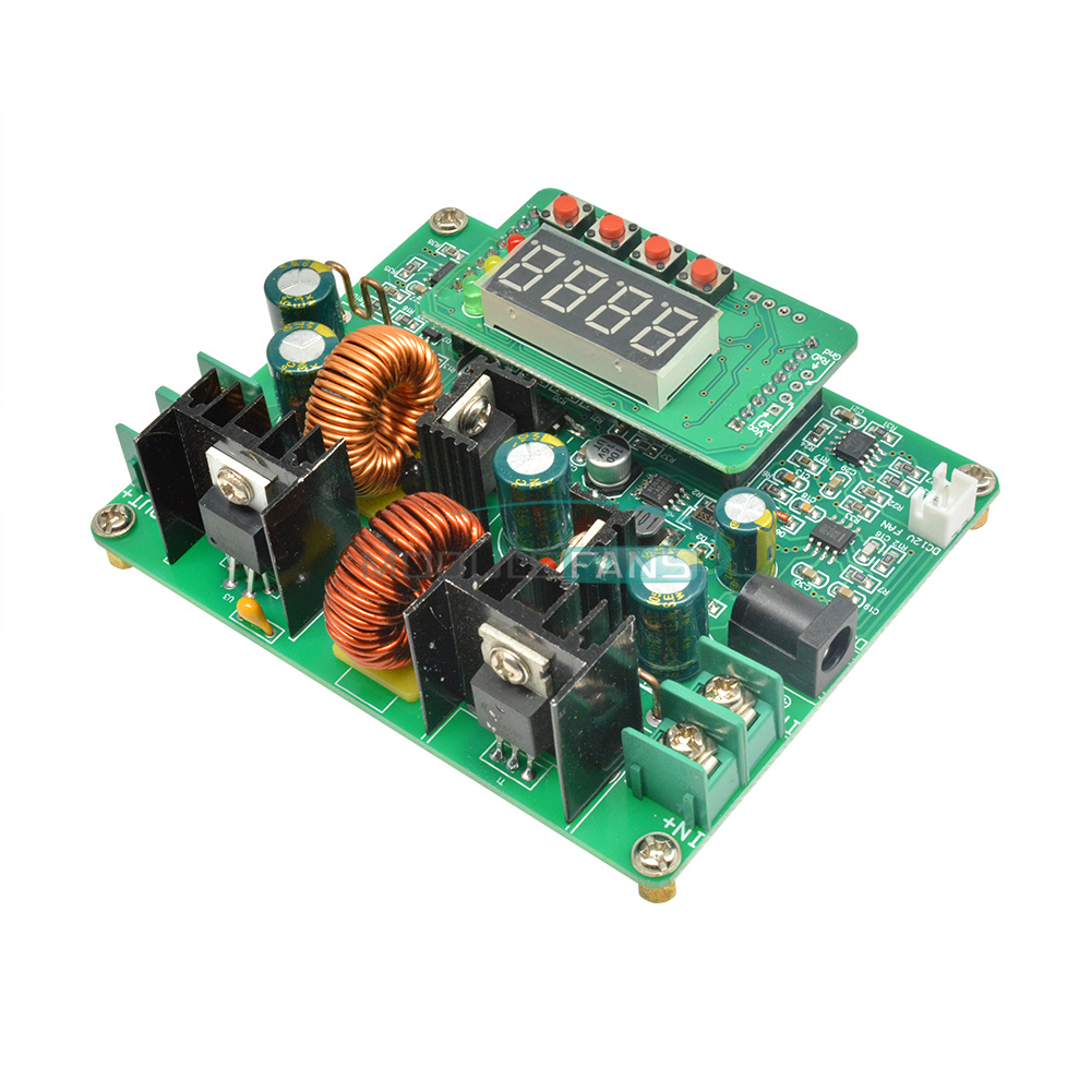 38V 6A DCDC Converter Digital Boost Buck Step Up Step Down Module CC and CV eBay