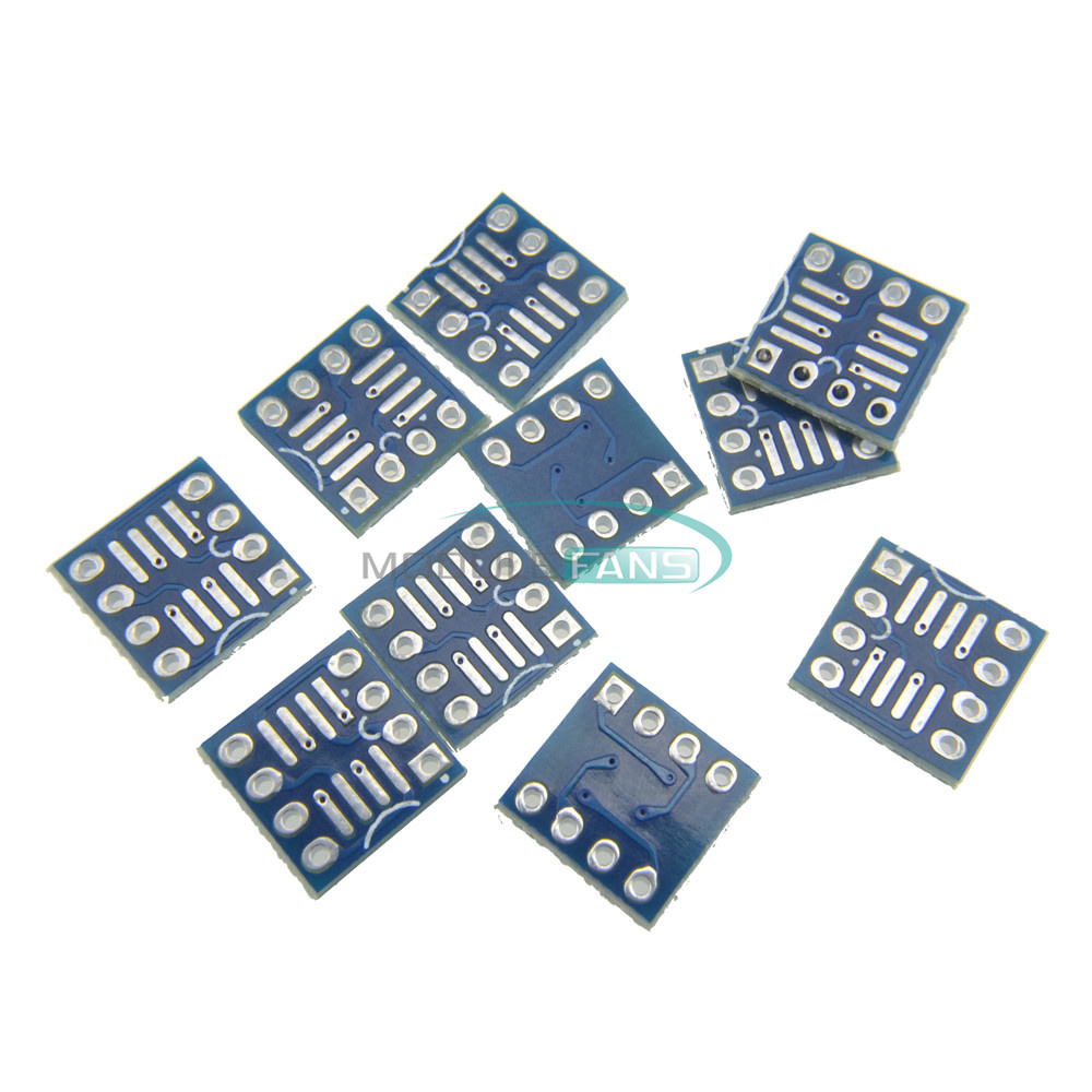 50PCS SOP8 SO8 SOIC8 TSSOP8 MSOP8 DIP8 Adapter PCB Conveter Board DIY ...