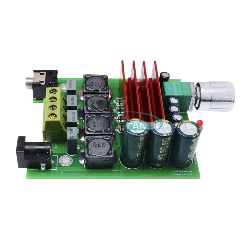 TPA3116D2 NE5532 OPAMP Subwoofer Digital Amplifier Board 825V 100W