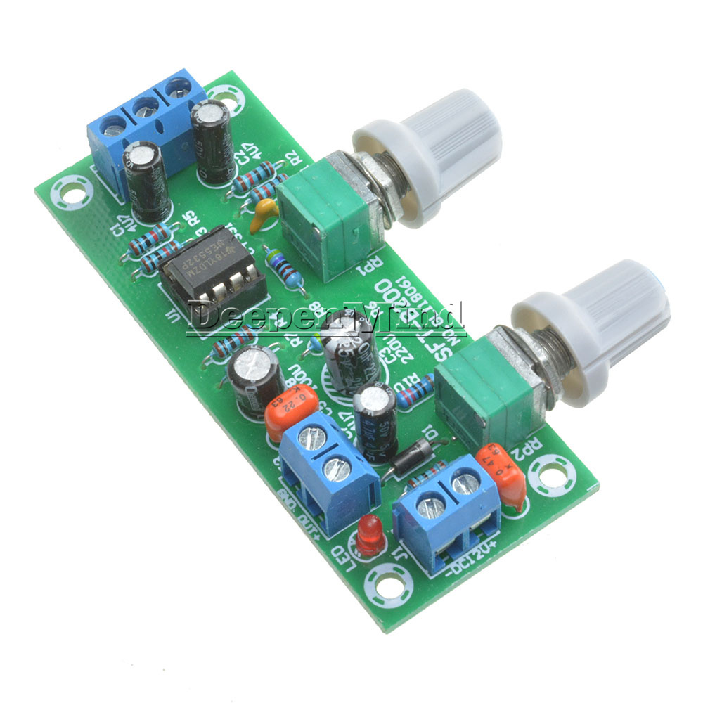 NE5532 Stereo Subwoofer Preamp Tone Control DIY Amplifier Board Module