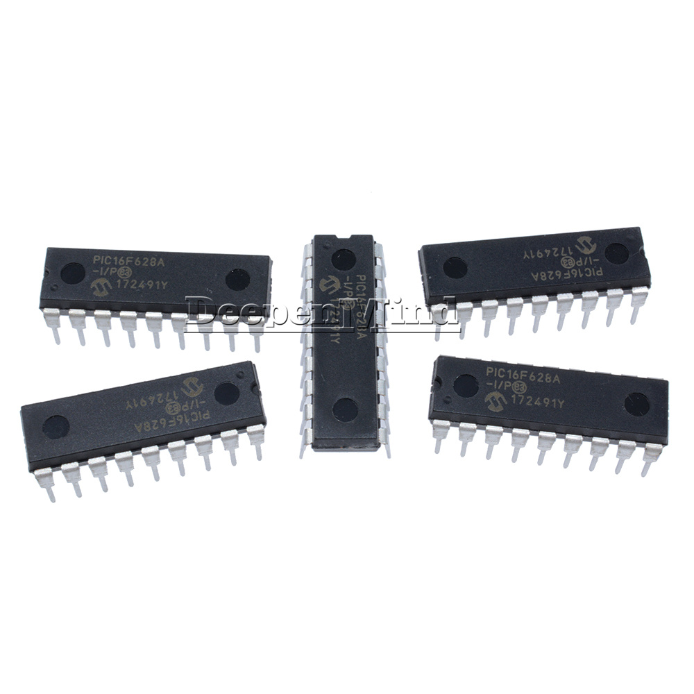 MCU IC MICROCHIP DIP-18 PIC16F628A-I//P PIC16F628A