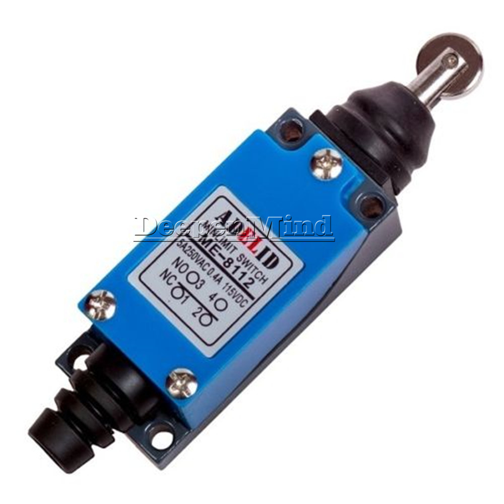 ME-8112 2NC 2NO Parallel Roller Plunger Actuator Limit Switch AC 250V