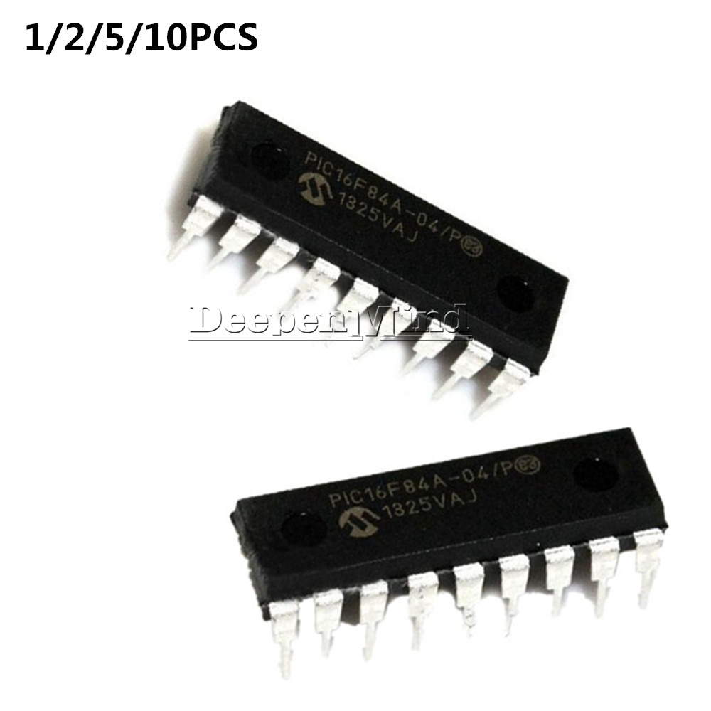 DIP-18 PIC16F84A-04//P PIC16F84A 16F84A IC 18-pin DIP