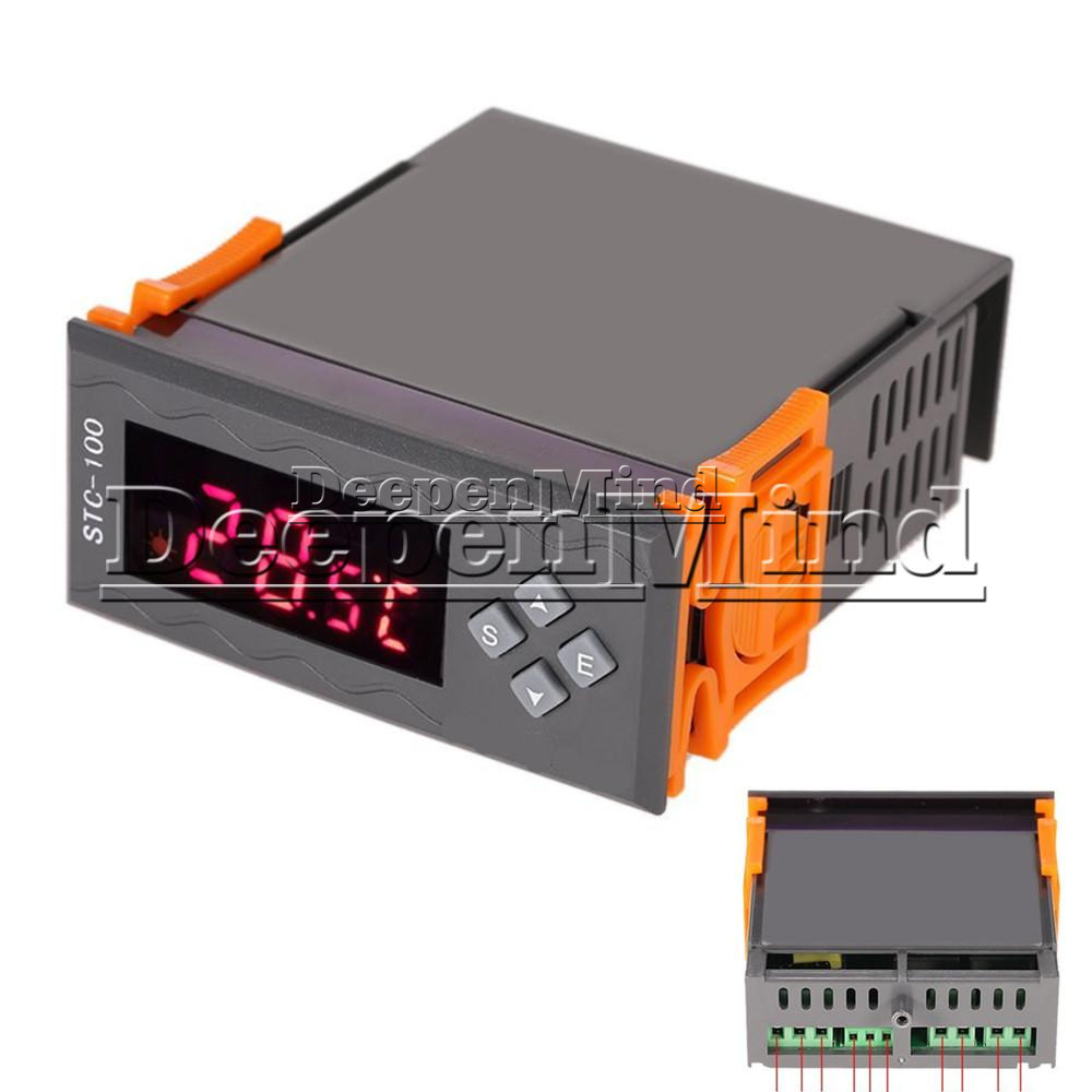 1000 Digitaler Temperaturregler Thermostat mit NTC Y9S9 STC- 220V 