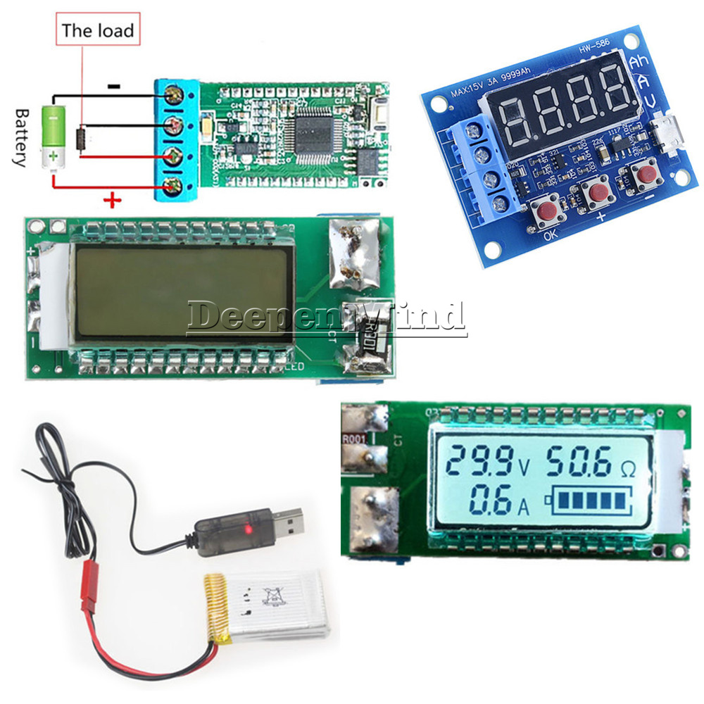 18650/26650 ZB2L3 Current Voltage LCD Meter Li-ion Lithium Battery Tester