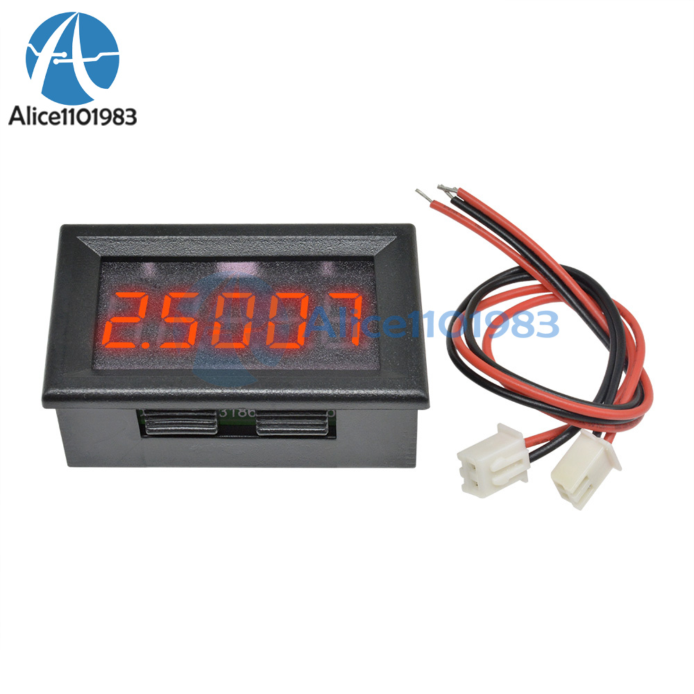 details about red led 5 digit dc 0 4 3000 33 000v digital voltmeter voltage meter car panel how to use a multimeter pdf generic 2pcs 5v 70v digital display