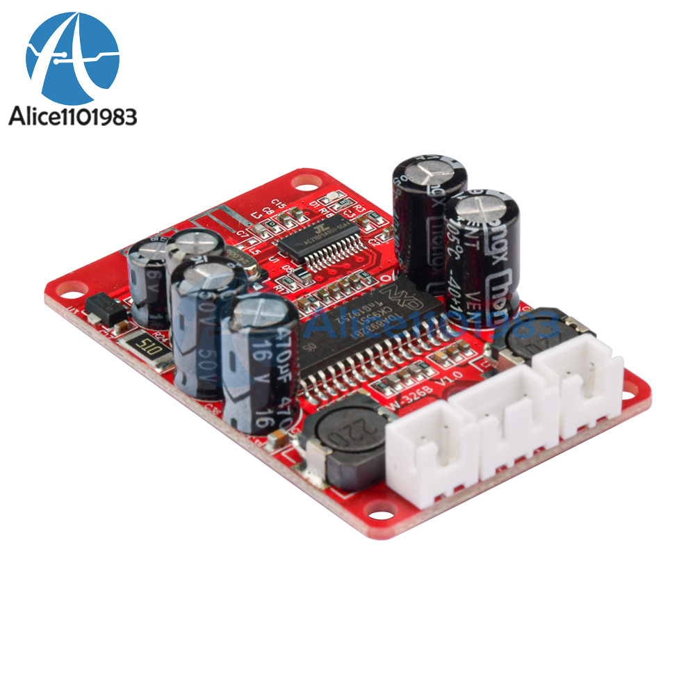 DC12V TDA8932 Bluetooth Amplifier Board – 2x15W Stereo Dual Channel Audio