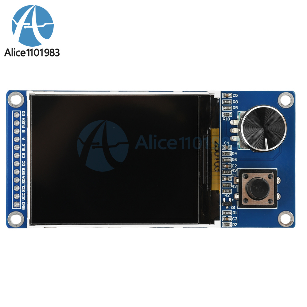 1.8/2.4inch LCD TFT Screen Display Module with EC11 Rotary Encoder