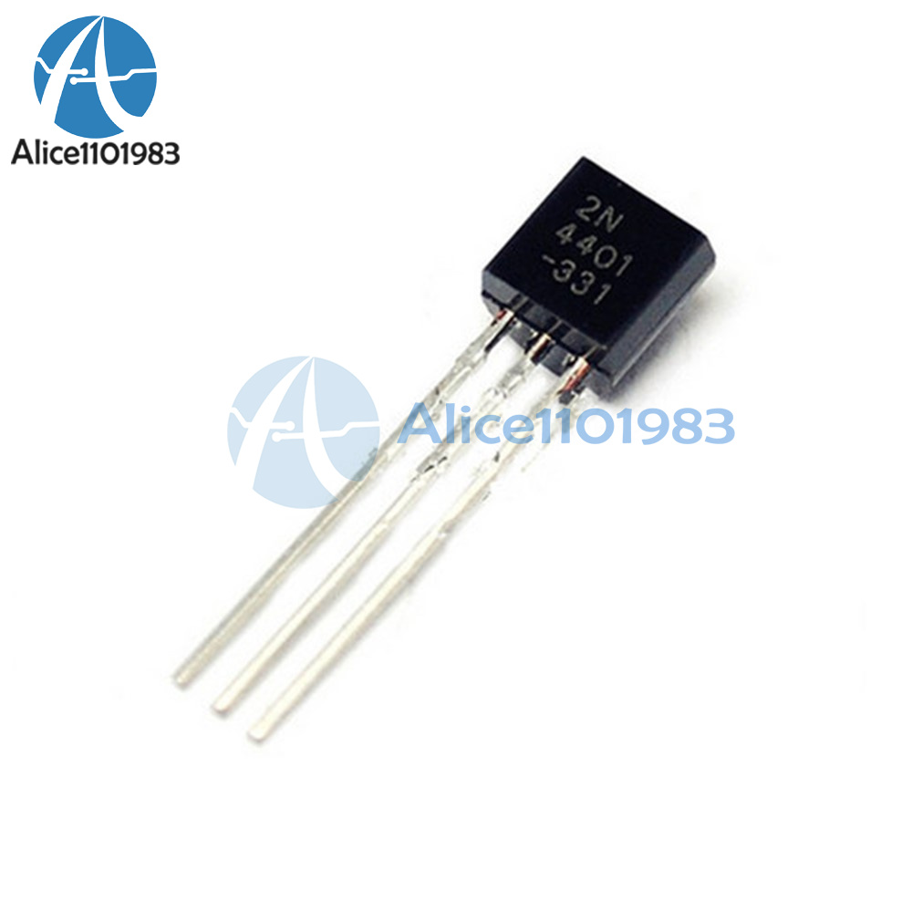 50PCS 2N4401 Transistor NPN 40 Volts 600 mA HAM Kit