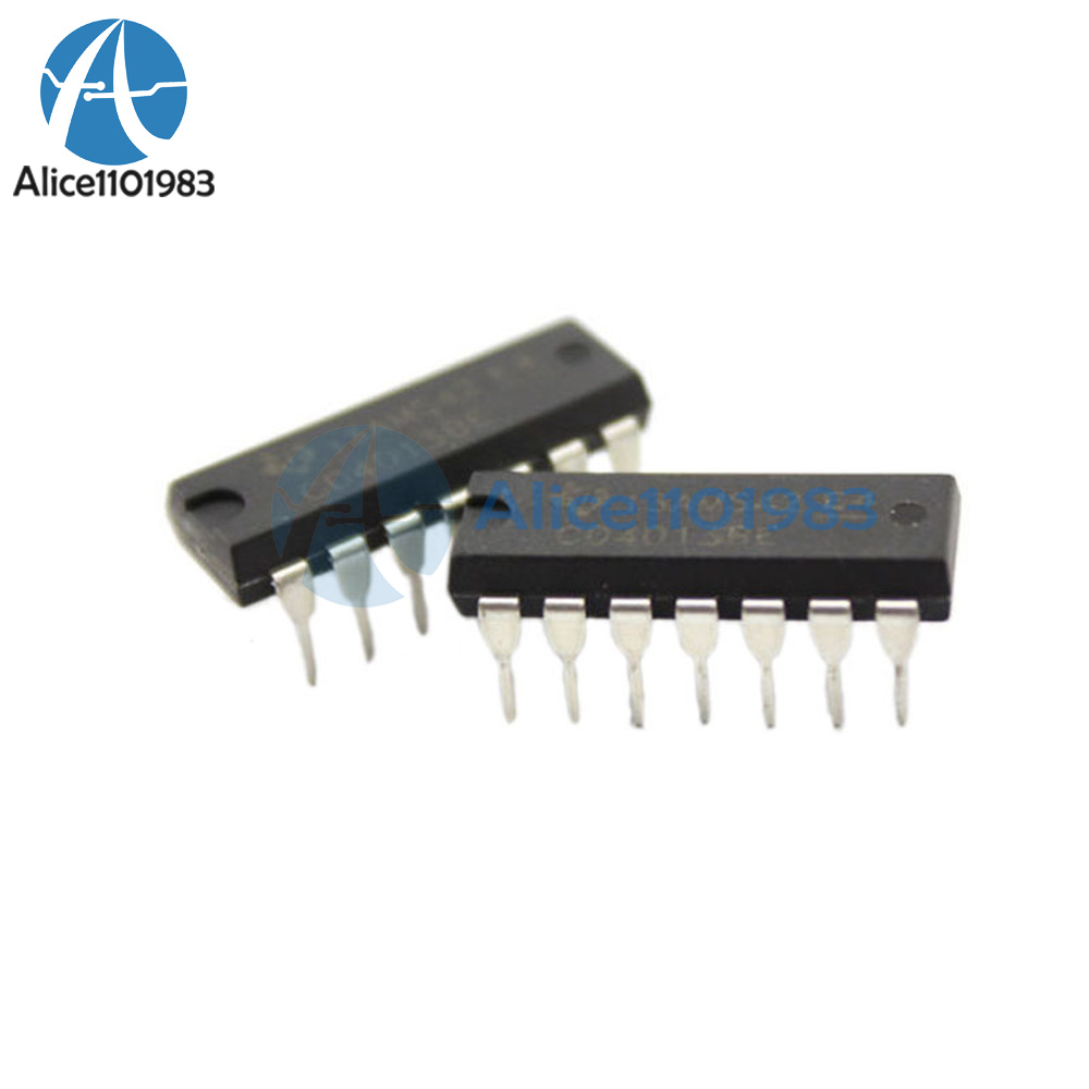 25 Pcs CD4013BE Integrated Circuit Dual D-Type Flip Flop DIP14 NEW