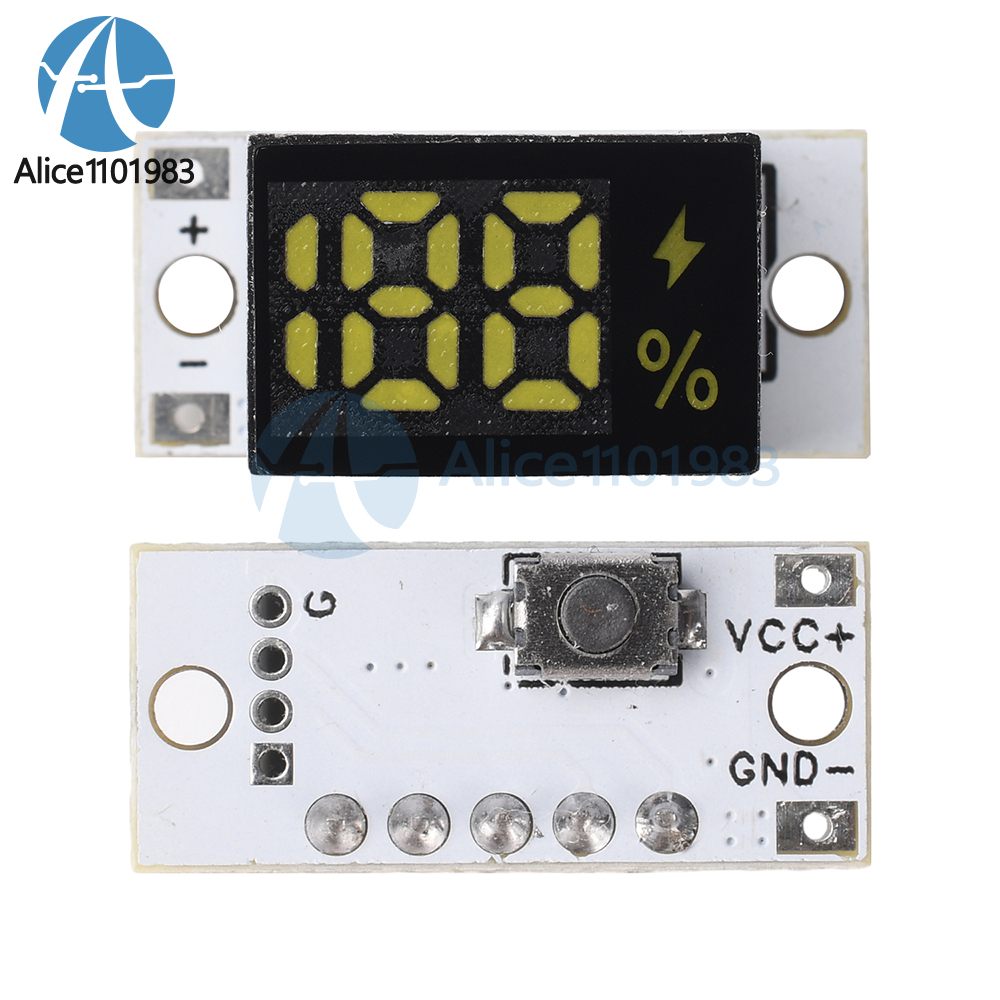 Mini Power Display Indicator 1S 2S 3S 4S Li Battery Percentage Display Module