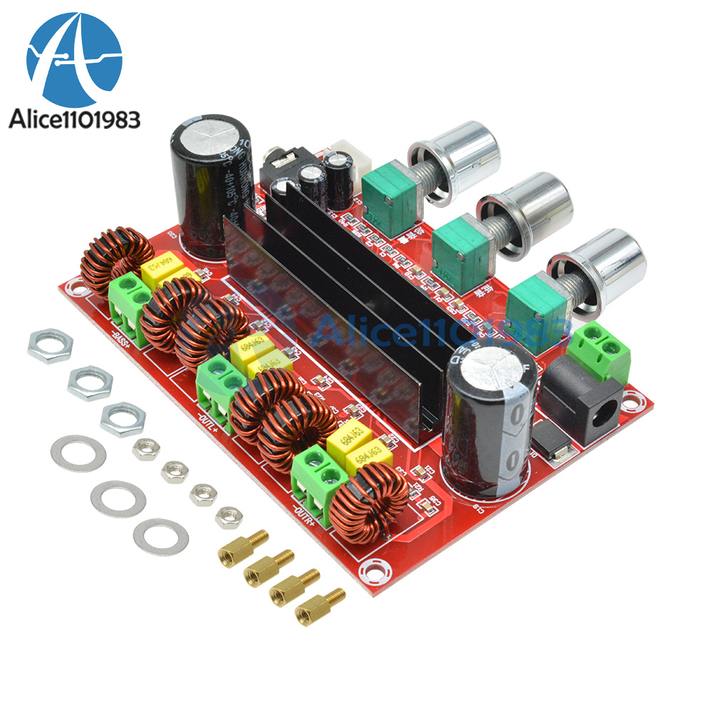 TPA3116D2 2x 50W +100W 2.1 Channel Digital Subwoofer Power Amplifier