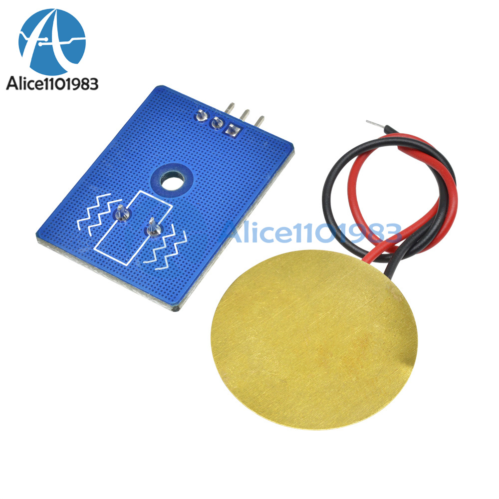 Analog Piezoelectricity Ceramic Piezo Vibration Sensor DIY for Arduino ... Circuit Diagram