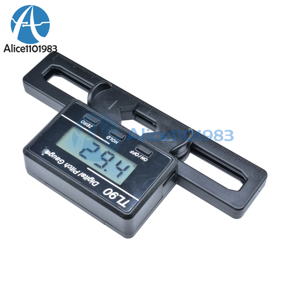 digital pitch gauge rc helicopter