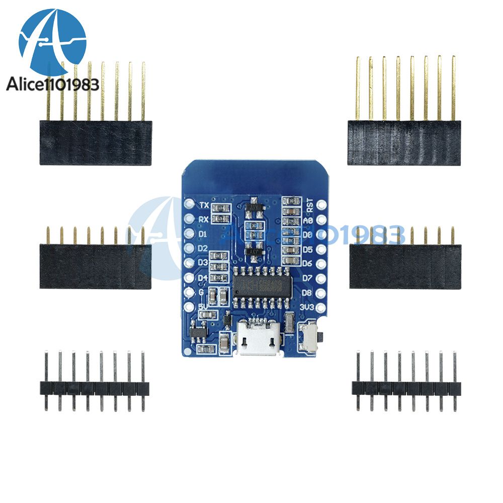 ESP8266 ESP-12 NodeMCU Lua WeMos D1 Mini WIFI 4M Bytes Development Board Module - Picture 16 of 22