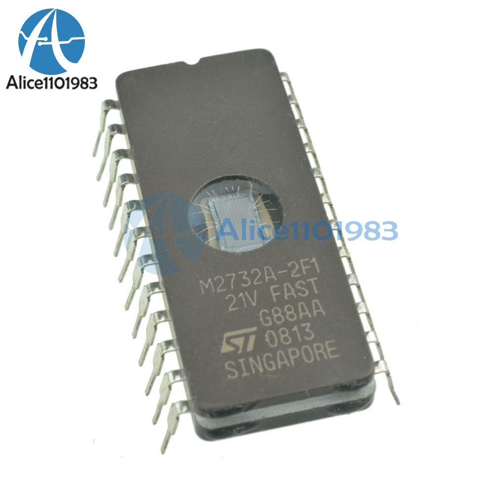 5 PCS M2732A-2F1 M2732A EPROMs ST CDIP24 NEW