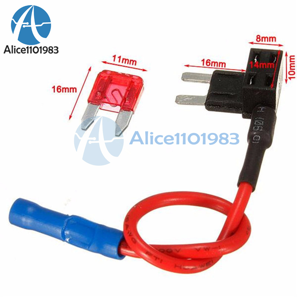 120Pcs//Set Mixed Mini Blade Fuse Assorted Car Truck Motorcycle SUV Fuses Kit WM