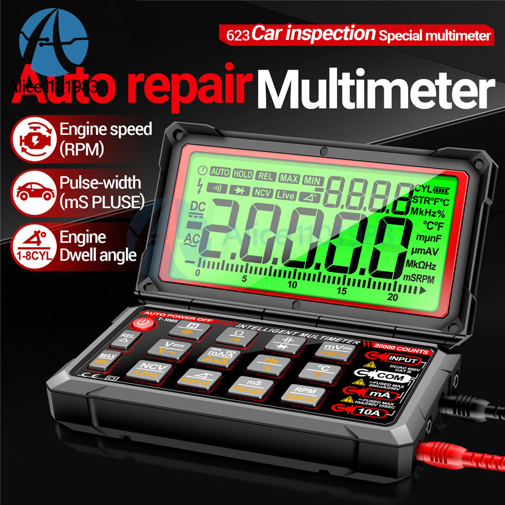ANENG 623 Auto Repair Multimeter Voltage Current Diode ANENG 623 Auto Repair Multimeter Voltage Current Diode