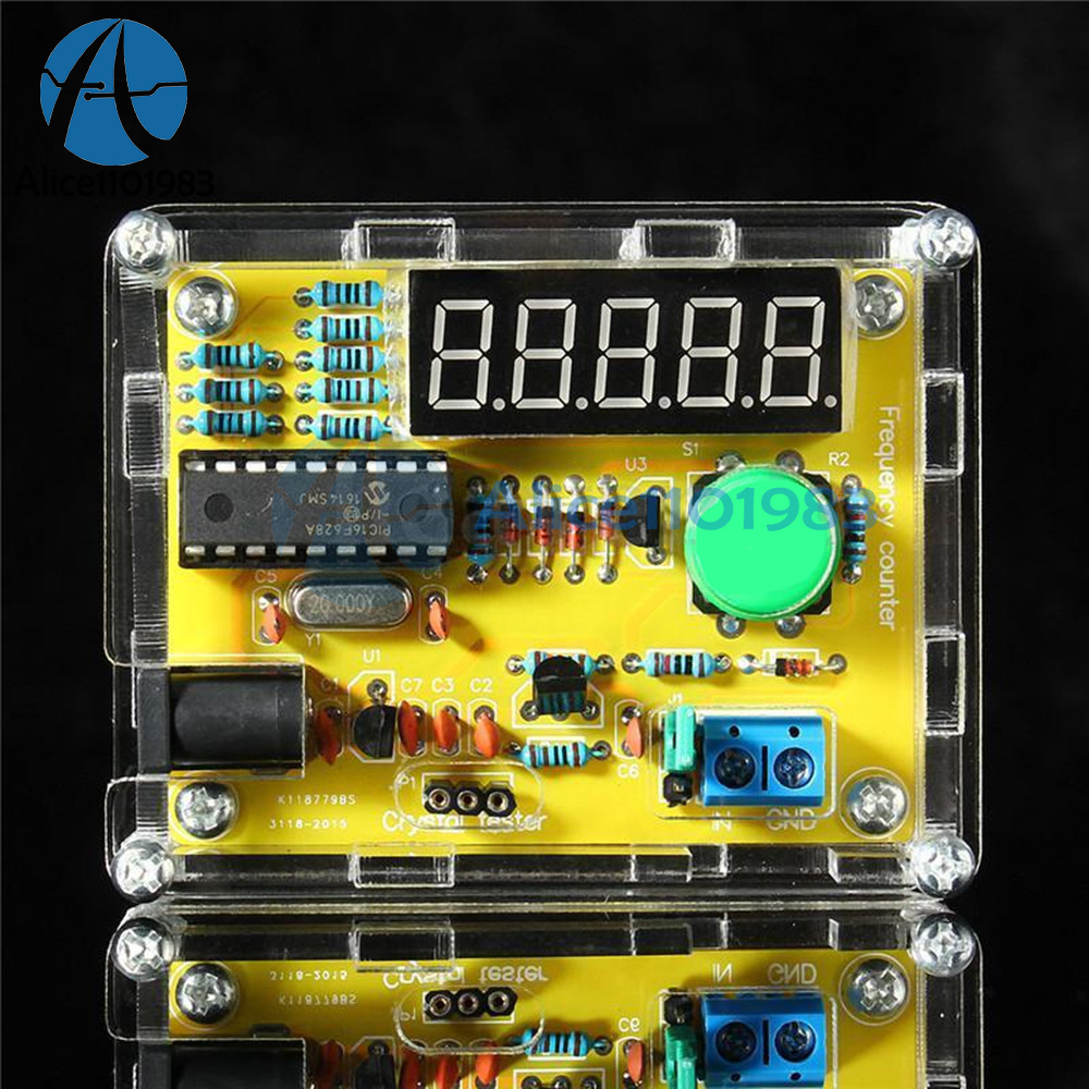 1Hz50MHz Crystal Oscillator Tester Frequency Counter Meter DIY Kits