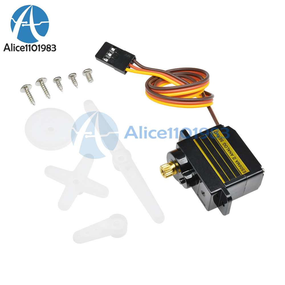 ES08MAII Mini Metallgetriebe 13g Analog Servo 1.6KG 0.12sec ES08MA