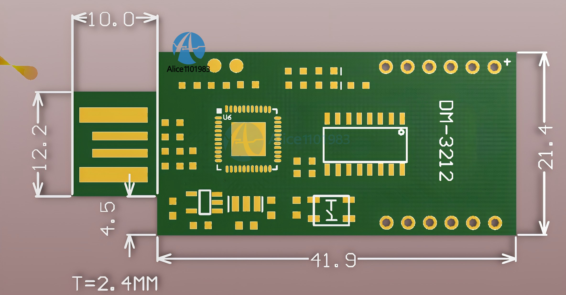 Modulo Di Sviluppo ESP12E Con ATMEGA32U4 - Per Progetti BadUSB, Tastiera Virtuale, Nuovo - 3