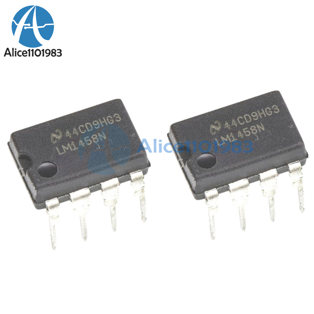 20PCS LM1458 1458 LM1458N IC DUAL OPERATIONAL AMPLIFIER | eBay
