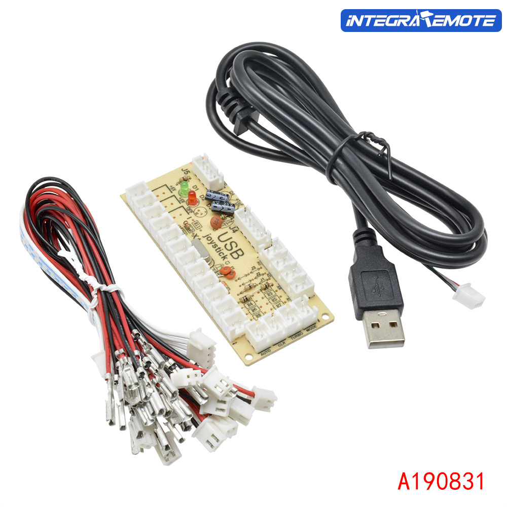 USB Encoder Arcade PC to Joystick Zero Delay MAME 5Pin Sanwa Push