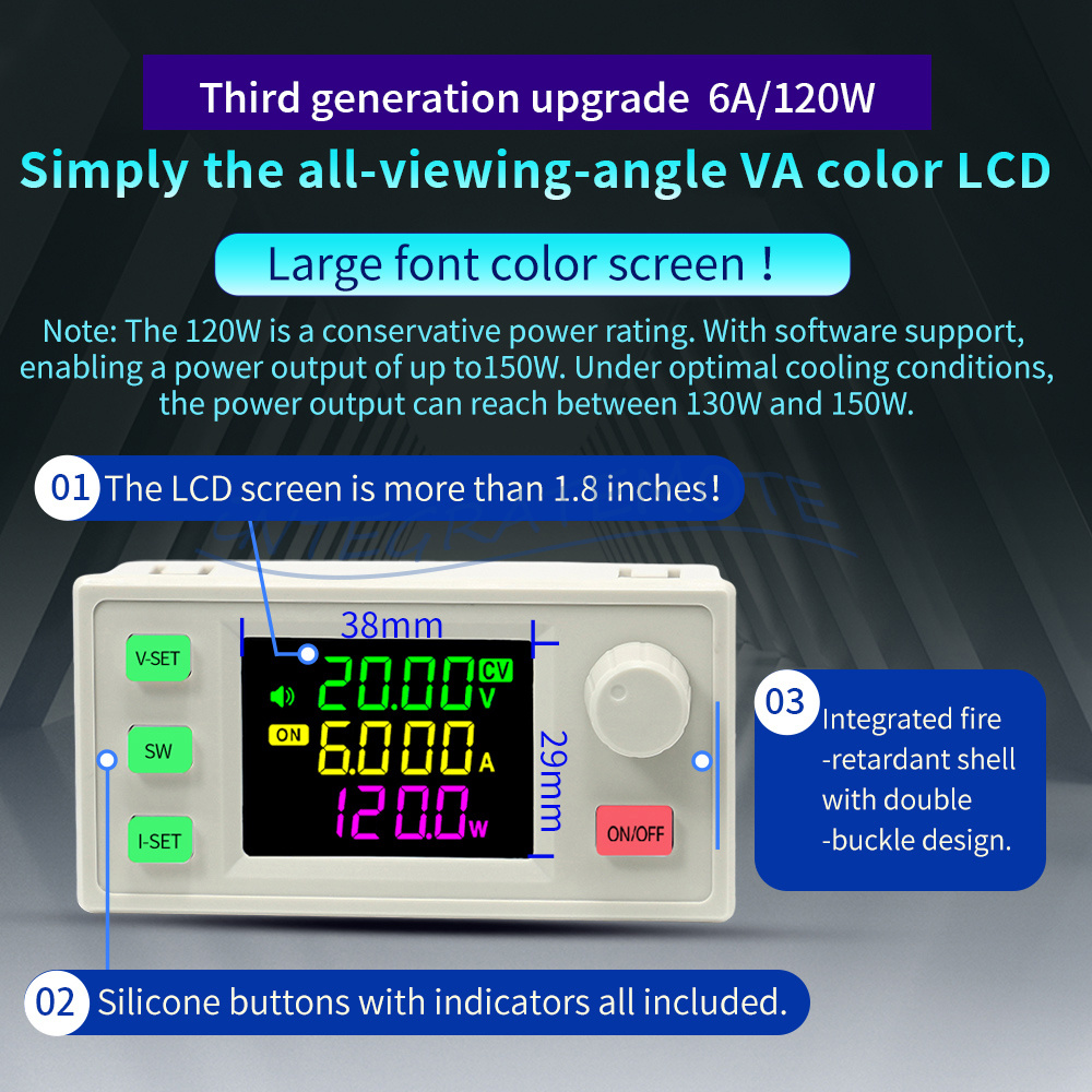 Vvikizy Convertisseur DC-DC DC24V à 12V 20A 240W Convertisseur abaisseur Module de régulateur de Vvikizy Convertisseur DC-DC DC24V à 12V 20A 240W Convertisseur abaisseur Module de régulateur de