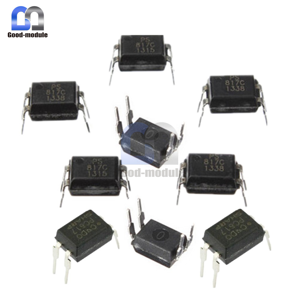 10pcs PC817 PC817C EL817 817 Optocoupler SHARP DIP-4 New High Quality JB