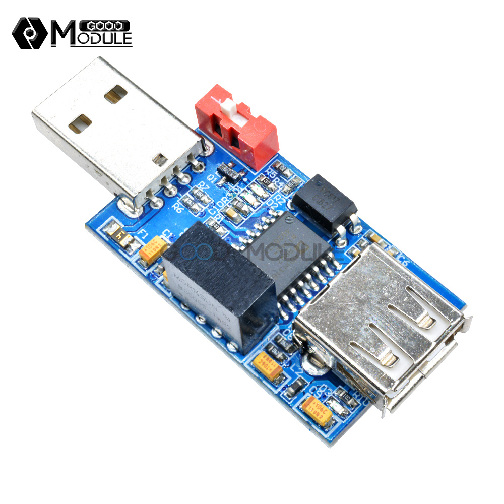 USB To USB Isolator 1500V Max ADUM4160 ADUM3160 Module Low High Speed Switch