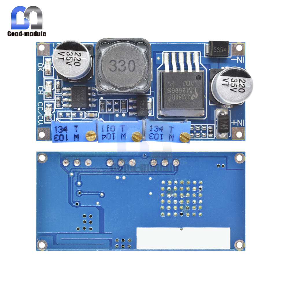 LM2596 DC-DC Step-down Adjustable CC//CV Power Supply Module Converter LED driver