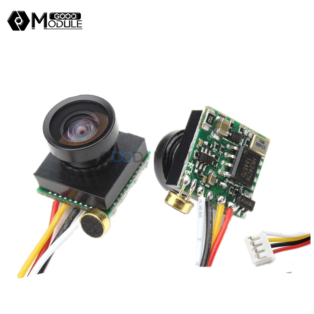 600TVL 1//4 1.8mm Lens CMOS 170 Degree Wide Angle CCD Mini FPV Camera NTSC 3.7-5V
