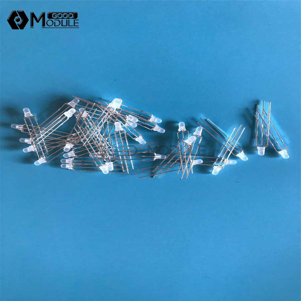 3mm 5mm Dual Bi-Color 3pin Diffused//Clear Common Anode//Cathode LED Lamp ATF