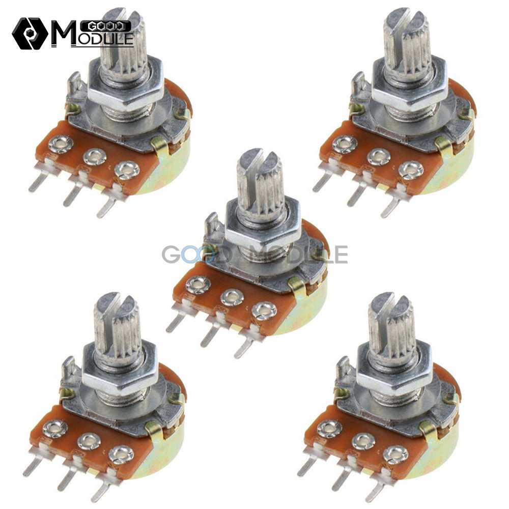 20Pcs WH148 Model Linear Rotary Taper Potentiometer Pot 1K B1K Ohm 3Pin