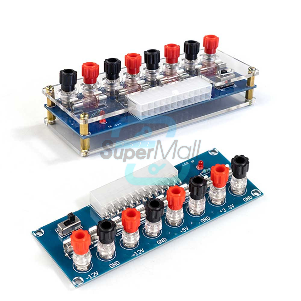XH-M229 ATX Power Supply Tester - Desktop PC Power Transfer Board Test Module For Diagnosing PSU Issues