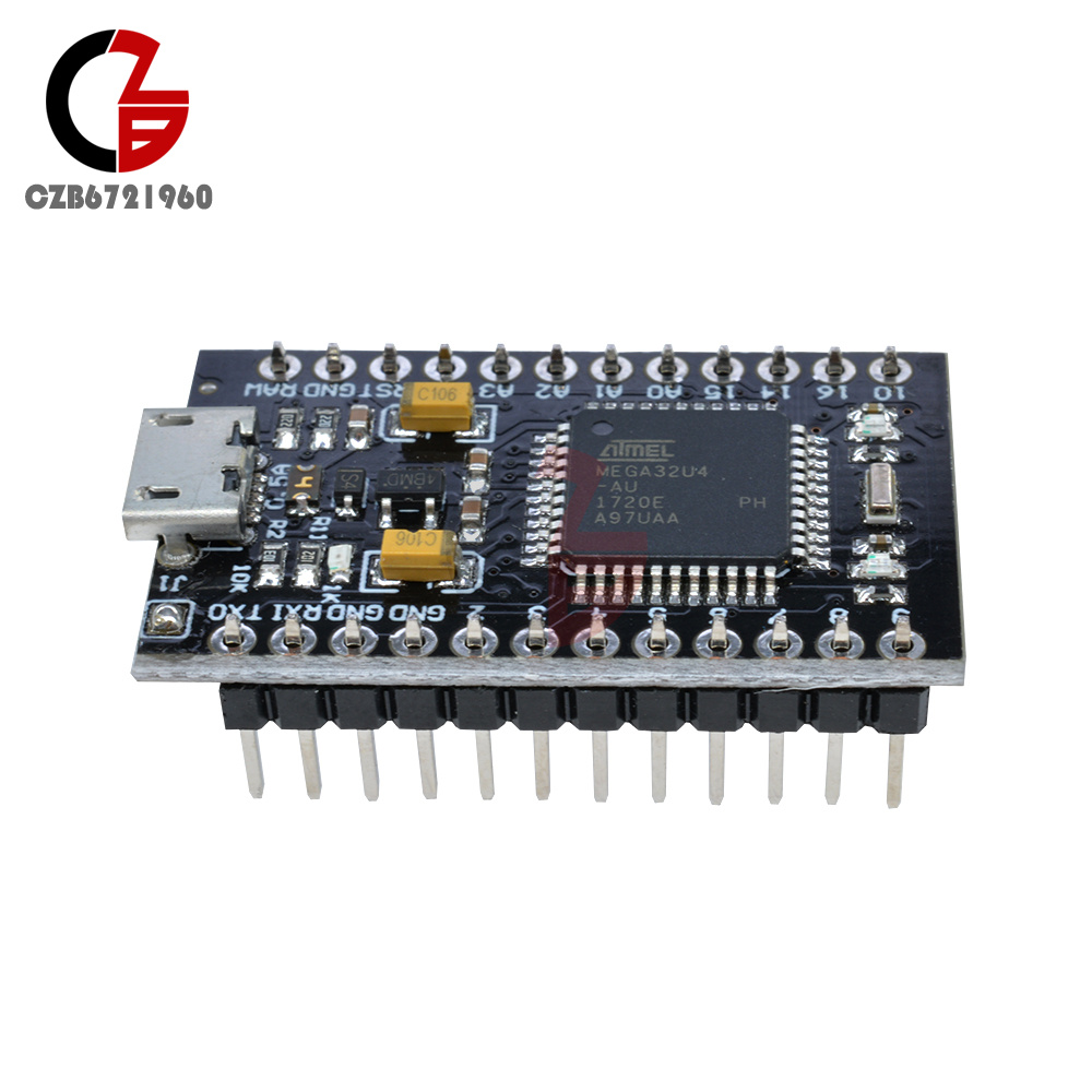 Pro Micro USB ATMEGA32U4 5V 16MHz Controller Board with Bootloader for ...