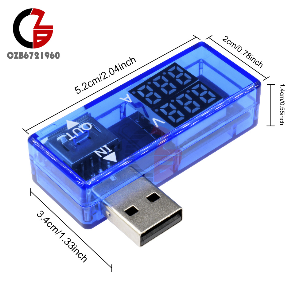 USB Tester 13 In 1 DC Digital Voltmeter Amperimetro Voltage Current Volt Meter Ammeter Detector Power Bank Charger Indicator Wide Range - Foto 4