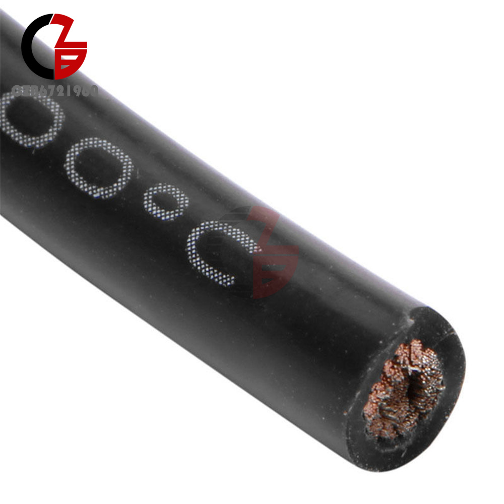 NEW Black Red 10 AWG Gauge Wire Flexible Copper Stranded Cables For RC UK