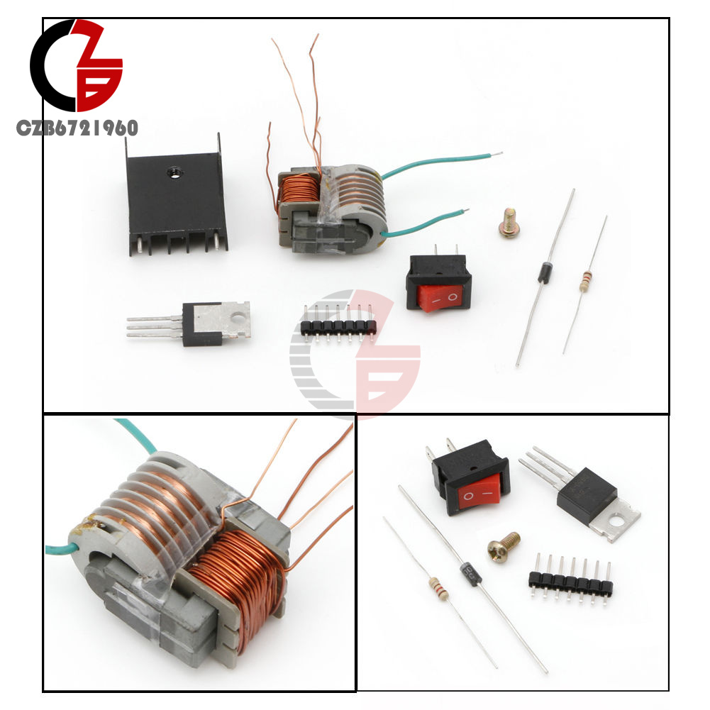 15KV High Voltage Generator Step-up Electric Ignitor Arc Lighter Coil DIY Kits