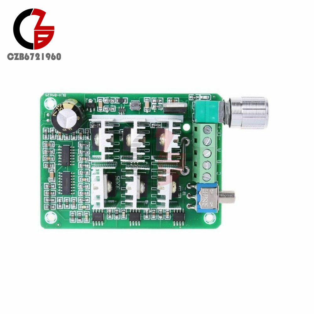 BLDC 3-Phase Sensorless Brushless Modulator Motor Speed Controller DC5 ...