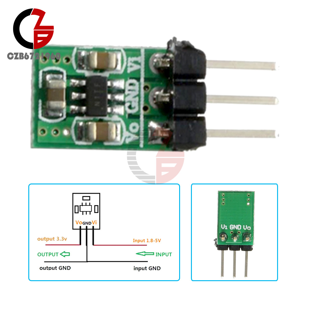 Mini 2-in-1 DC-DC Buck Boost Converter Step Up/Down Power Module 1.8-5V ...