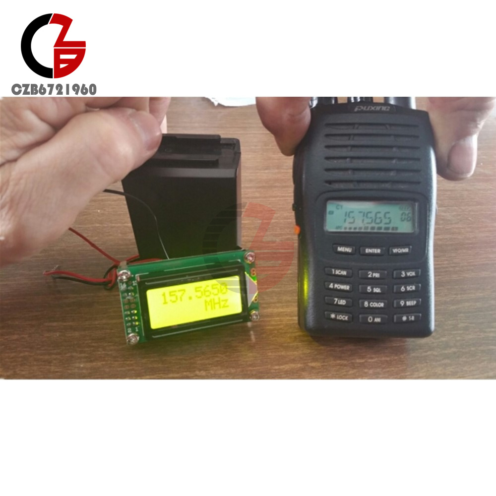 Lote 1 MHz-1,1 GHz LEDz contador de frecuencia medidor apto para radioaficionados - Imagen 14 de 40