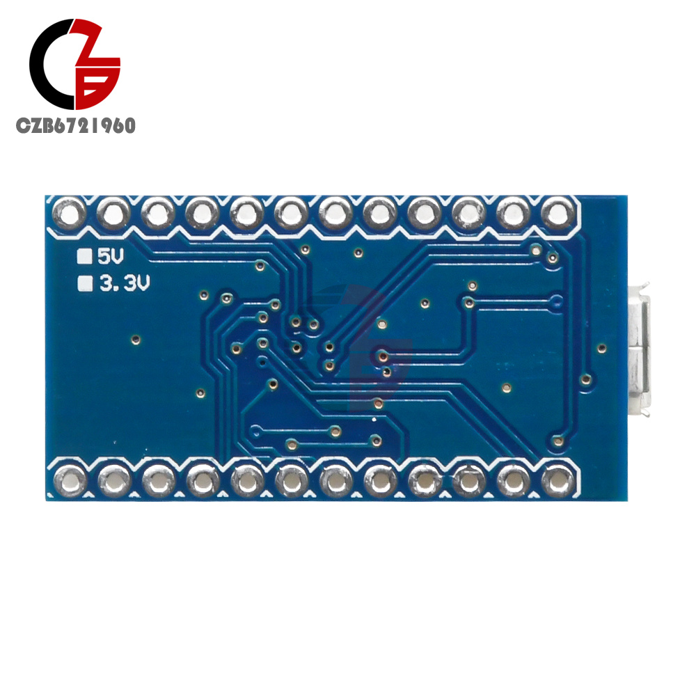 thumbnail image 2 of Pro Micro ATmega32U4 Board 5V 16MHz – Compatible With Arduino (Unbranded) 2 of 6