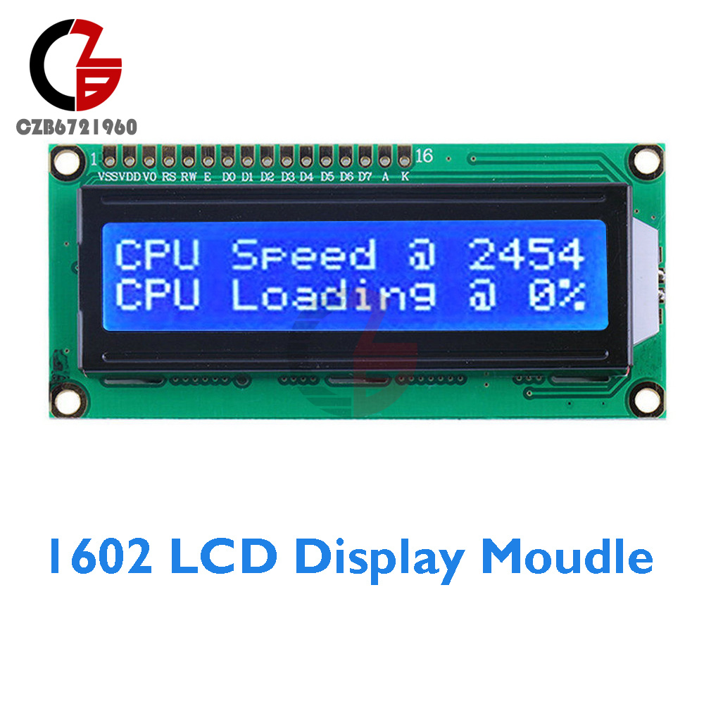 3.3V 2004 20x4 Character LCD Display Module w//Tutorial,HD44780 Controller Blue