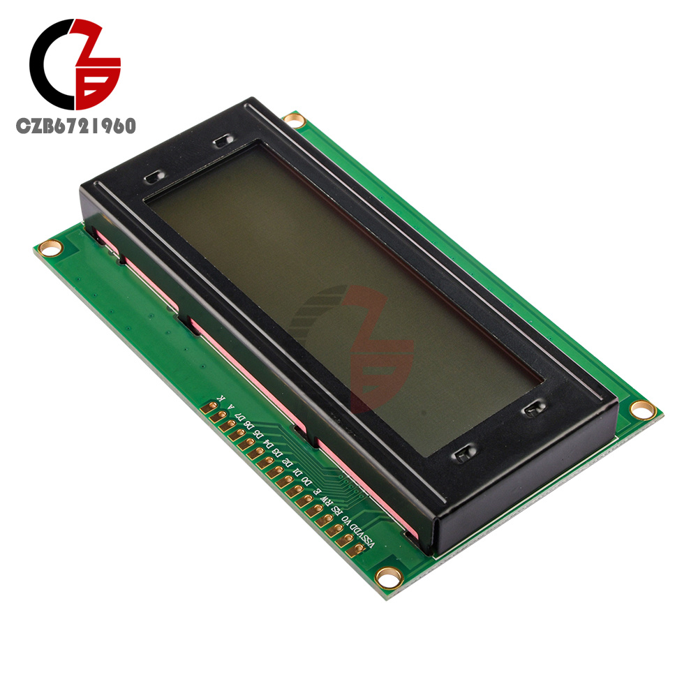 2004A LCD Display Module Character 20x4 Blacklight Display Gray